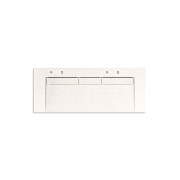 Kohler 60In Wall-Mount Trough Lavatory System In Arrow Root 81032-BSS-KCR - main